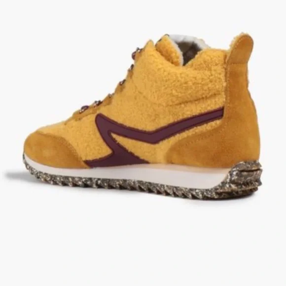 Rag & Bone Retro Hiker Faux Shearling Sneakers - Picture 3 of 4